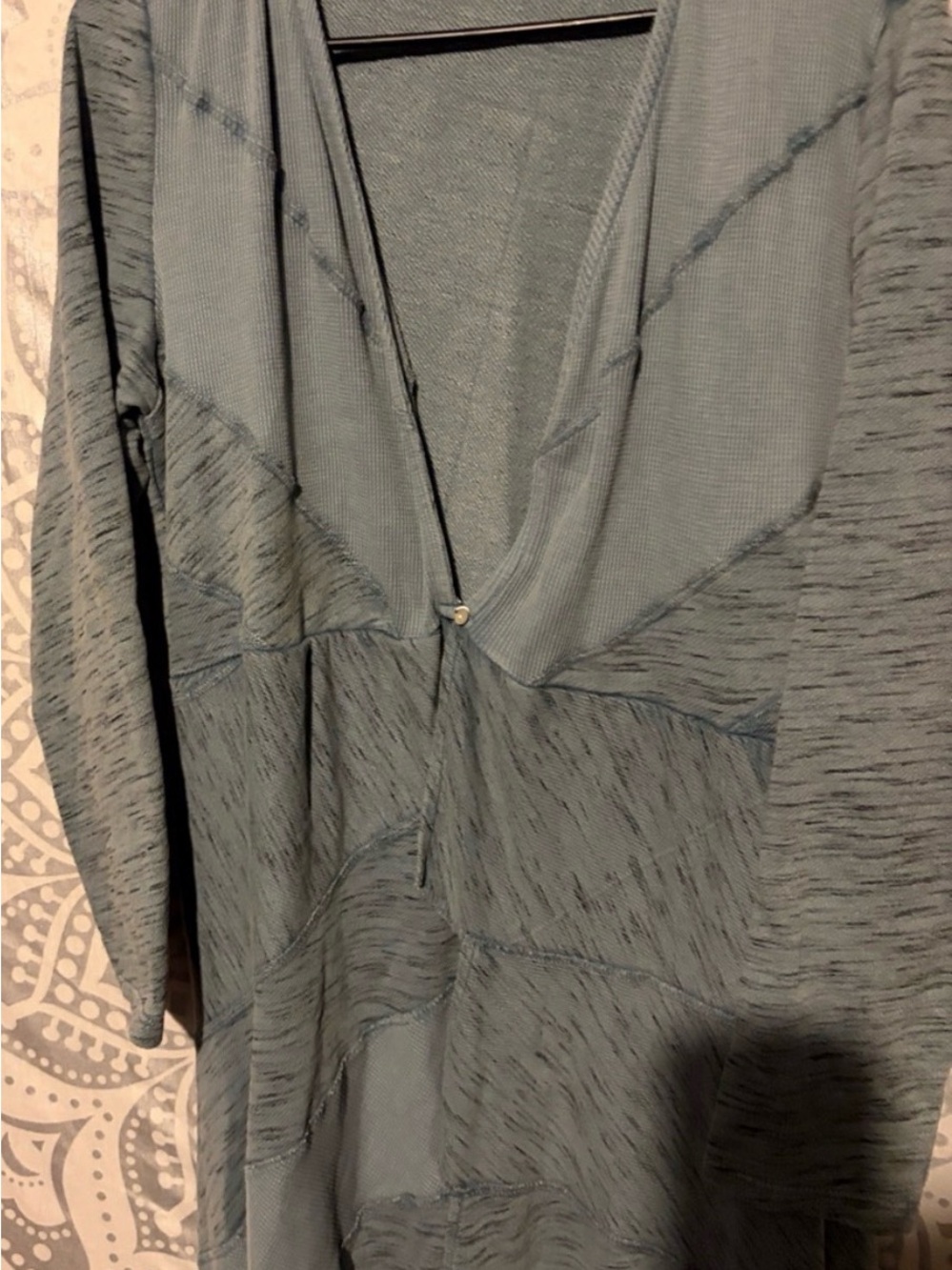 🌿 Soft Surroundings Cascade Ruffle Duster Cardigan | Size XL 🌿 - Picture 7 of 10